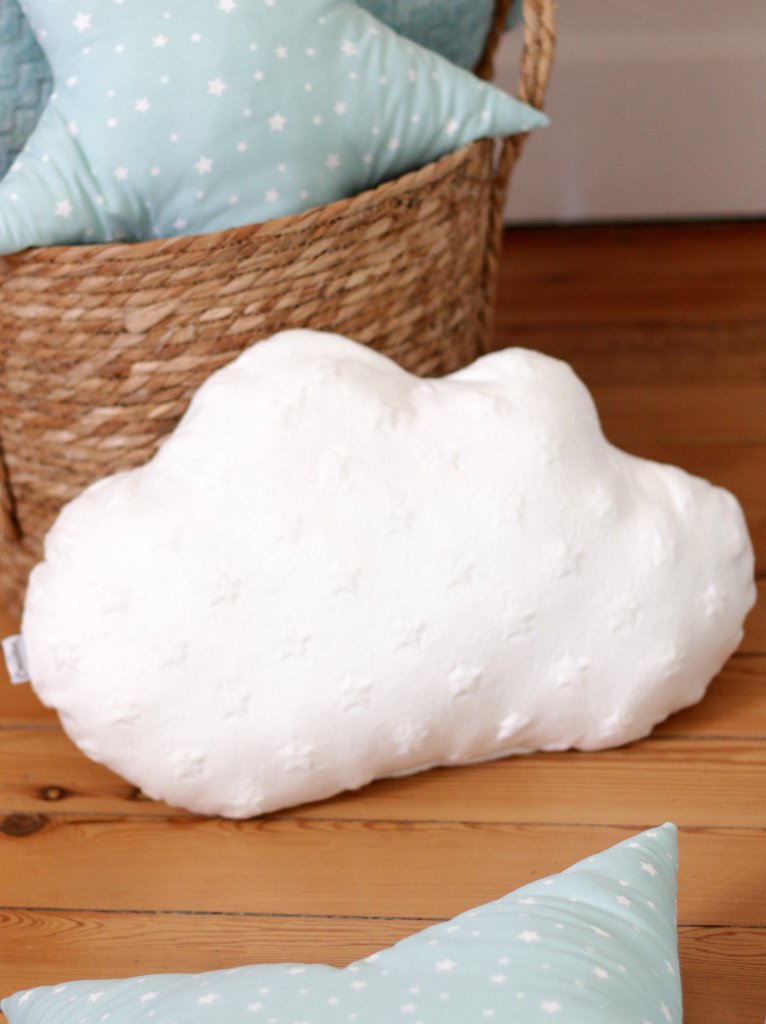 Coussin nuage blanc - My Lovely Family