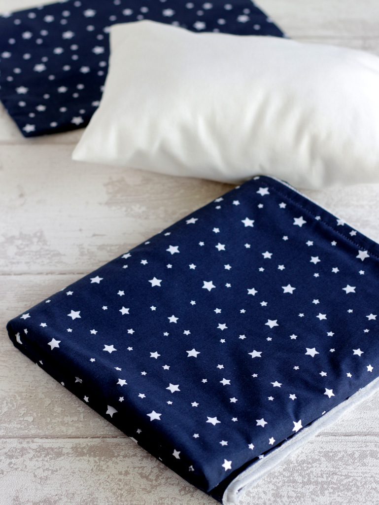 Kit pour sieste maternelle Bleu marine étoiles - SweetDreams - My