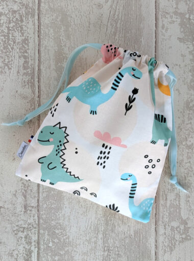sac pour doudou maternelle Dinosaure My Lovely Family