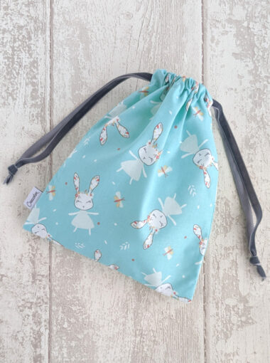 sac pour doudou maternelle Petit Lapin My Lovely Family