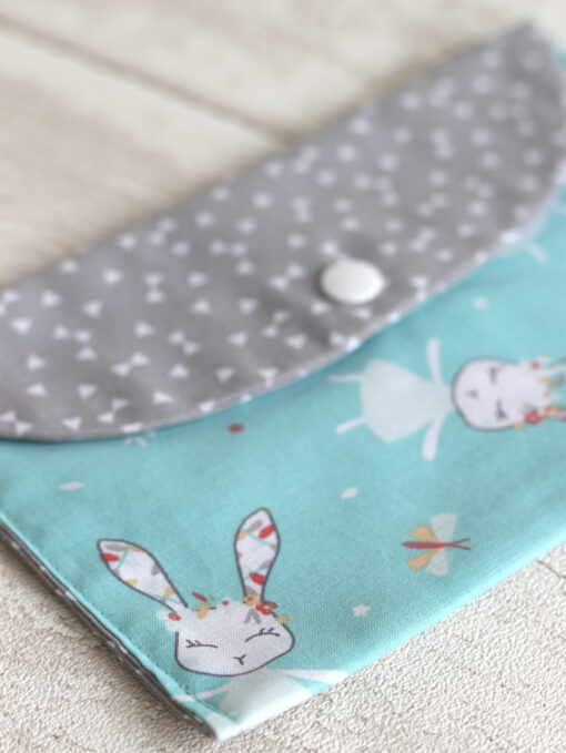 Pochette serviette maternelle Petit Lapin My Lovely Family